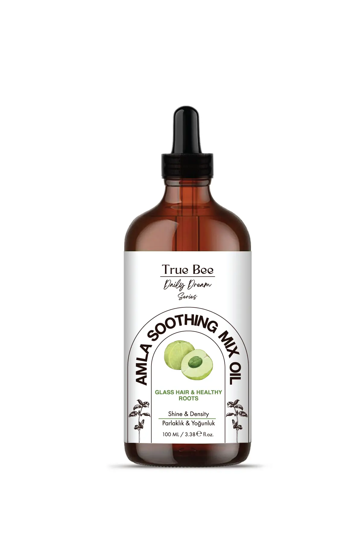 True Bee - Daily Dream Care Series - 100 ML Amla Kompleks Yağ ( Hızlı Saç Uzatma -Dökülme Karşıtı- Güçlendirme ) %100 Doğal Soğuk Sıkım