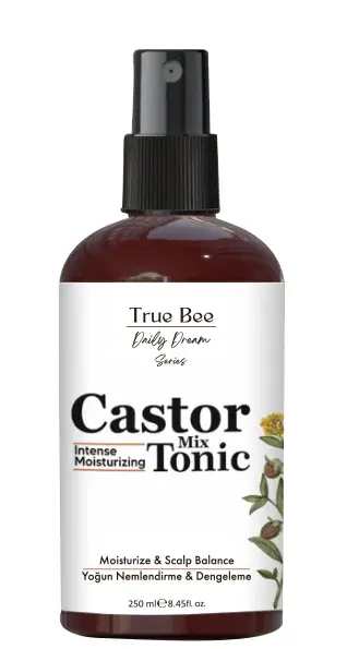 True Bee - Daily Dream Care Series - Castor Kompleks Tonik 250 ML ( Saç Kökü Güçlendirme - Dökülme Karşıtı ) %100 Doğal Soğuk Sıkım