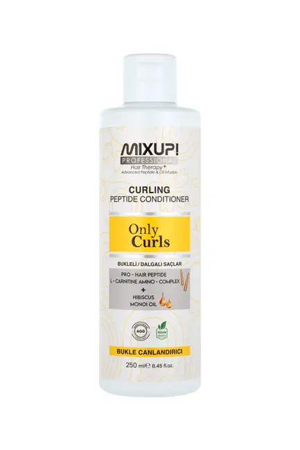 Mixup! Bukleli ve Dalgalı Saçlar için Pro-Hair Peptit,L-Karnitin,Amino Kompleks Krem 250 ML