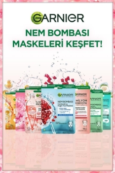 Garnier 2 Milyon Probiyotik Türevi İçeren Onarıcı Kağıt Yüz Maskesi - Thumbnail