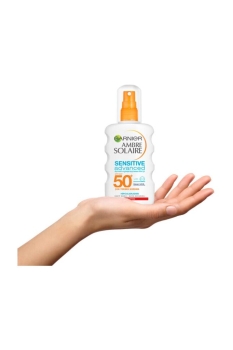 Garnier Ambre Solaire Sensitive Advanced Güneş Koruyucu Sprey GKF50+ 200ML - Thumbnail