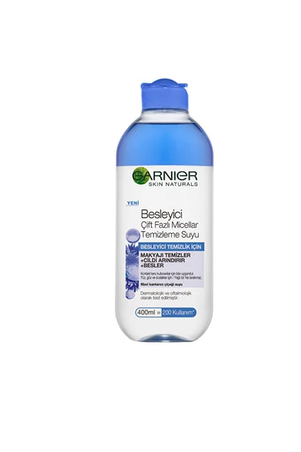 Garnier Besleyici Çift Fazlı Micellar Temizleme Suyu 400 ml