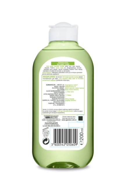 Garnier Botanik Ferahlatıcı Üzüm Suyu Tonik 200ML