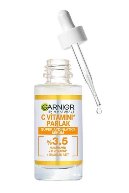 Garnier C Vitamini Parlak Süper Aydınlatıcı Serum 30ml + Maybelline New York Color Show 202 Ruj