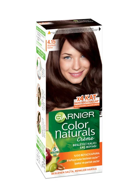 Garnıer Color Naturals Saç Boyası 4.15 Büyüleyici Kahve