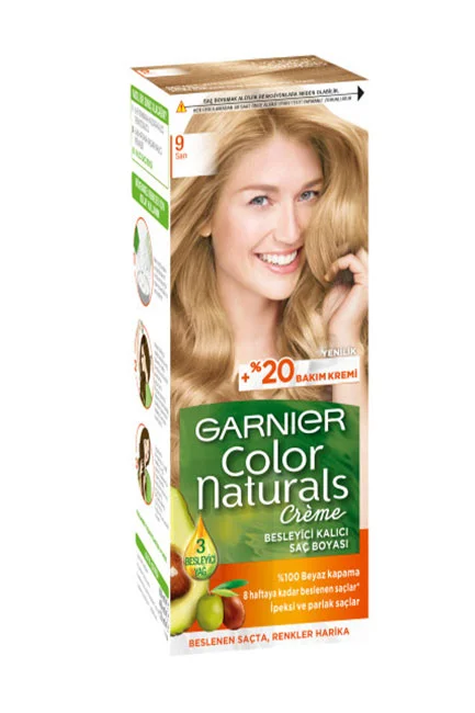 Garnier Color Naturals Saç Boyası 9 Sarı