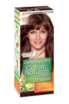 Garnier - Garnier Color Naturals Saç Boyası 5.52 Çikolata Kahve