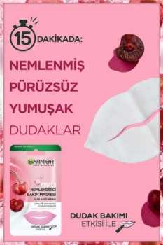 Garnier Dudak Nemlendirici Bakım Maskesi - Thumbnail