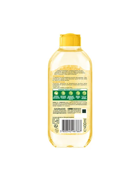 Garnier Micellar C Vitamini Kusursuz Makyaj Temizleme Suyu 400 ml - Thumbnail