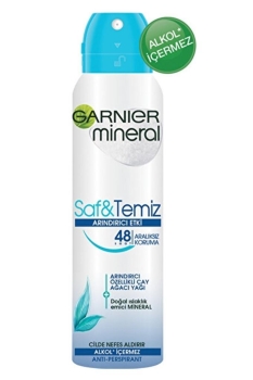 Garnier Mineral Saf Temiz Deodorant + Nem Bombası Maske Set - Thumbnail