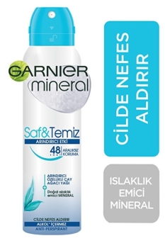 Garnier Mineral Saf Temiz Deodorant + Nem Bombası Maske Set - Thumbnail