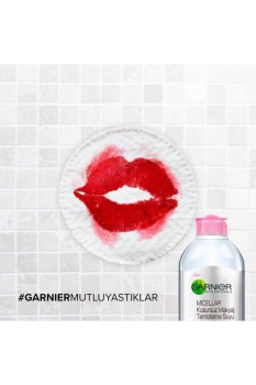 Garnier Skin Naturals Micellar Hassas Ciltler İçin Kusursuz Makyaj Temizleme Suyu 400 ml - Thumbnail