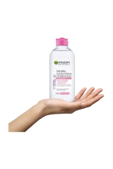 Garnier Skin Naturals Micellar Hassas Ciltler İçin Kusursuz Makyaj Temizleme Suyu 400 ml - Thumbnail