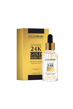 GoldenPlus Yaşlanma Ve Kırışıklık Karşıtı Altın Parçacıklı Serum 30ml 2'li Set - Thumbnail