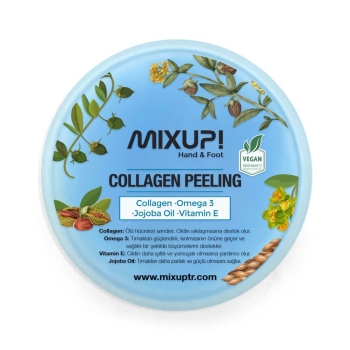 Mixup! Hand & Foot Yenileyici Ve Sıkılaştırıcı Collagen Peeling (OMEGA-3 JOJOBA) 300 Gr - Thumbnail