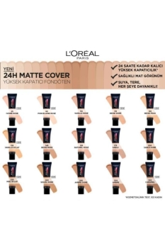 Infaillible 24H Matte Cover Yüksek Kapatıcı Fondöten 25 Rose Ivory 3600523784394 - Thumbnail