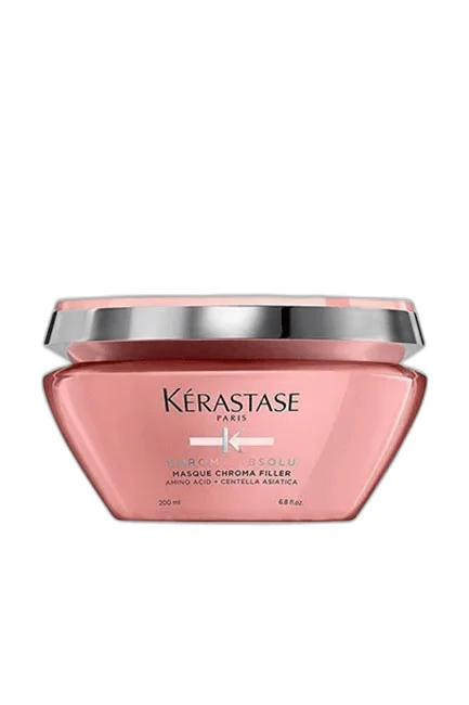 Kerastase Chroma Absolu Masque Chroma Filler Boyalı Saçlar için Yoğun Gözeneklik Önleyici Dolgunlaştırıcı Saç Maskesi 200 ml