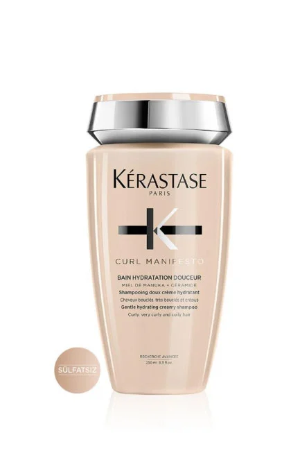 Kerastase Curl Manifesto Bain Hydratation Douceur Kıvırcık Saçlar için Besleyici Şampuan 250 ml