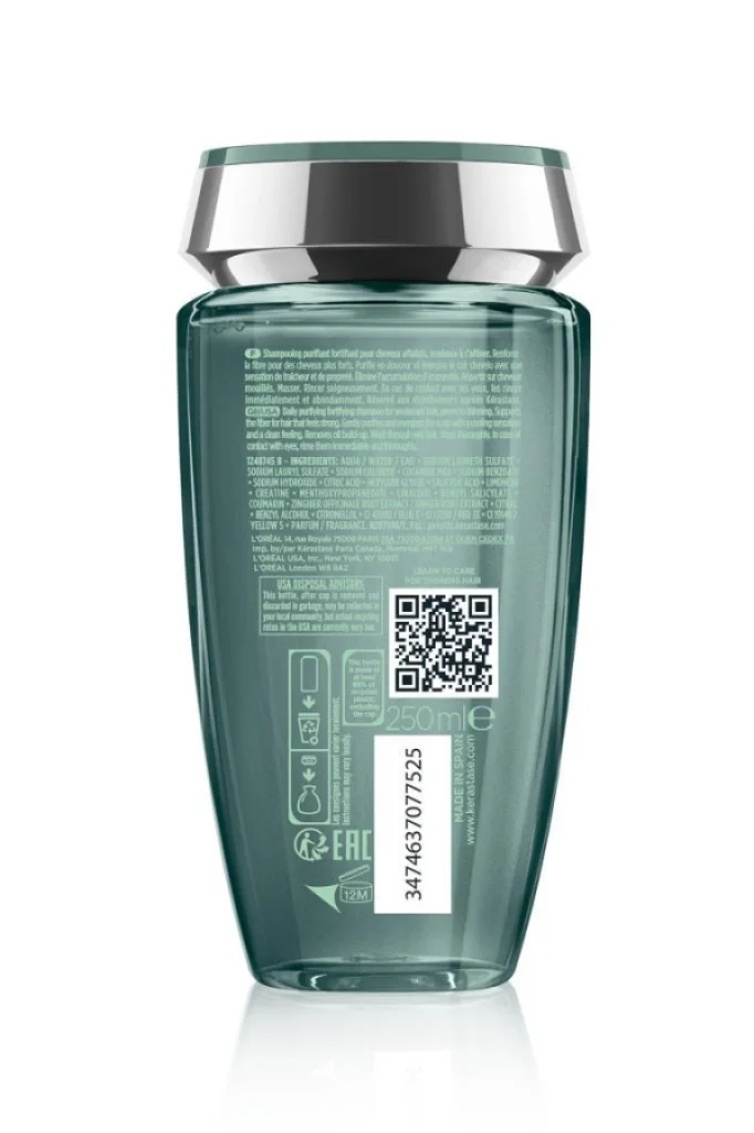 Kerastase Genesis Homme Bain de Force Ouotidien Güçlendirici Şampuan 250 ml - Thumbnail