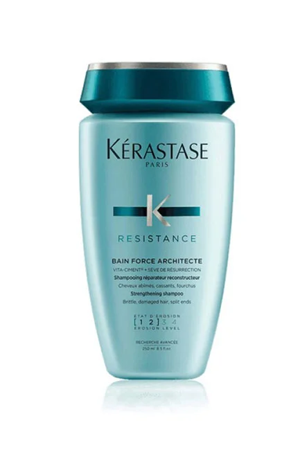 Kerastase Resistance Bain Force Architecte Zayıf ve Yıpranmış Saçlar için Onarıcı Şampuan 250Ml