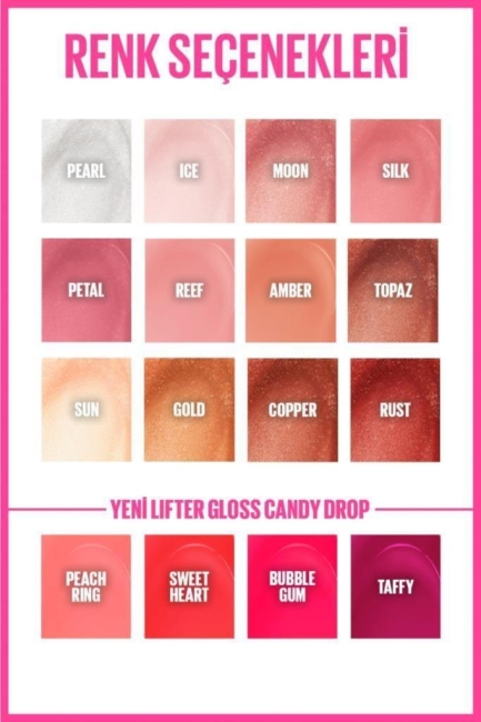 Lifter Gloss Nemlendirici Dudak Parlatıcısı- 22 Peach Ring