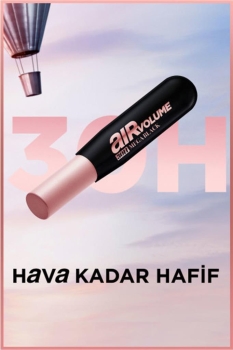 L'Oréal Paris Air Mega Volume Maskara - 30 Saate Kadar Kalıcı - Ekstra Siyah - Thumbnail