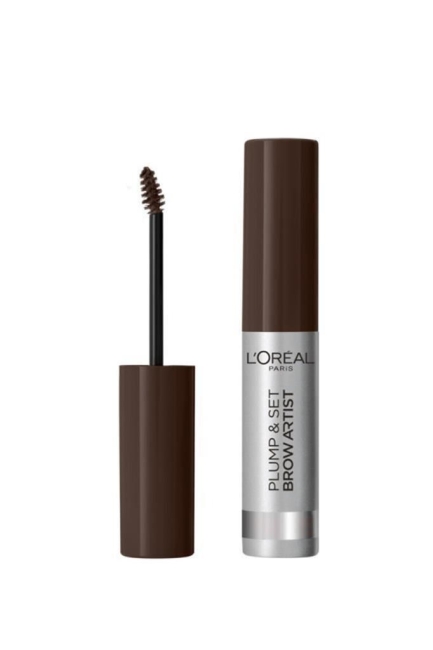 L'Oréal Paris Brow Artist Plump & Set Dolgun Görünüm Veren Kaş Sabitleyici Maskara - 108 Dark Brunette