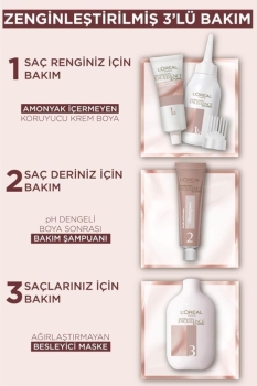 L’Oréal Paris Excellence Creme Nude Renkler Saç Boyası – 4U Nude Kahve - Thumbnail