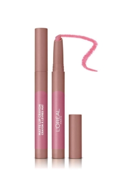 L'Oréal Paris Infaillible Matte Lip Crayon Kalem Mat Ruj - 102 Caramel Blondie - Thumbnail