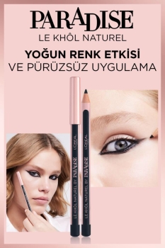 loreal - L'Oréal Paris Paradise Le Khol Göz Kalemi 101 Midnight Black