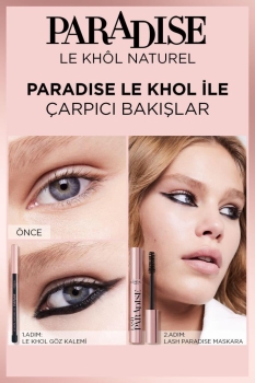 L'Oréal Paris Paradise Le Khol Göz Kalemi 101 Midnight Black - Thumbnail