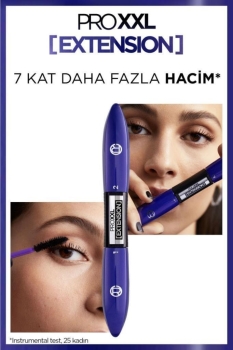 L'Oréal Paris Pro XXL Extension Çift Taraflı Maskara - Uzunluk Etkisi - Thumbnail