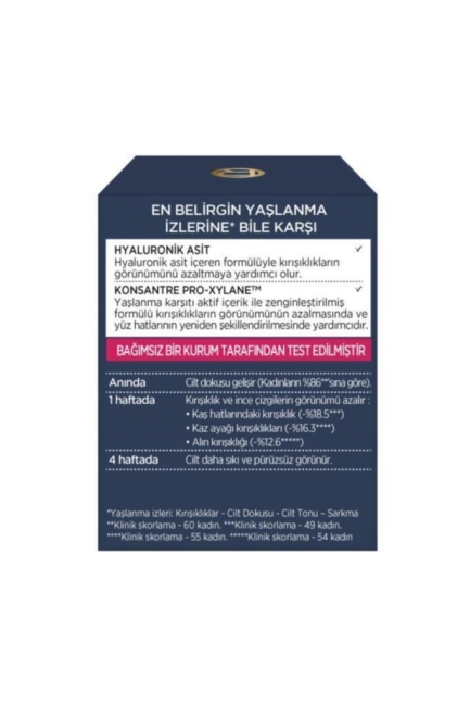 L'Oréal Paris Revitalift Lazer X3 Yoğun Yaşlanma Karşıtı Gündüz Bakım Kremi- Tanışma Boyu 15ml