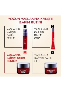 L'Oréal Paris Revitalift Lazer X3 Yoğun Yaşlanma Karşıtı Gündüz Bakım Kremi- Tanışma Boyu 15ml - Thumbnail