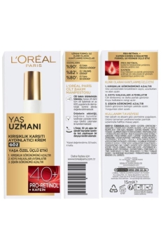 L'Oréal Paris Yaş Uzmanı 40+ Kırışıklık Karşıtı Aydınlatıcı Göz Kremi 15ML - Thumbnail