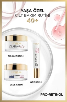 L'Oréal Paris Yaş Uzmanı 40+ Kırışıklık Karşıtı Aydınlatıcı Göz Kremi 15ML - Thumbnail