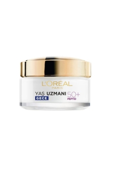 L'Oréal Paris Yaş Uzmanı 50+ Kırışıklık Karşıtı Yenileyici Gece Kremi 50ML - Thumbnail