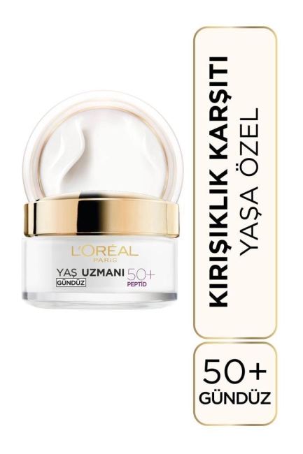 L'Oréal Paris Yaş Uzmanı 50+ Kırışıklık Karşıtı Yenileyici Krem 50ML