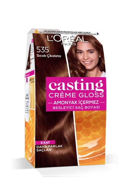 L'Oréal Paris Casting Crème Gloss Saç Boyası 535 Sıcak Çikolata