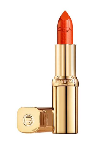 L'Oréal Paris - L'Oréal Paris Color Riche Saten Bitişli Ruj 163 Orange Magique - Turuncu