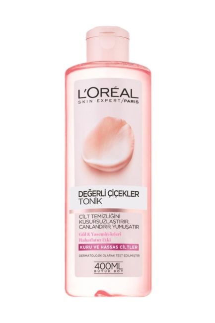 L'Oreal Paris Değerli Çiçekler Tonik Kuru ve Hassas Ciltler 400ml