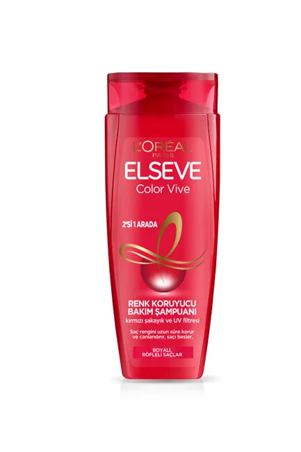 L'oréal Paris Colorvive Renk Koruyucu Bakım Şampuanı 2'si 1 Arada 450 ml