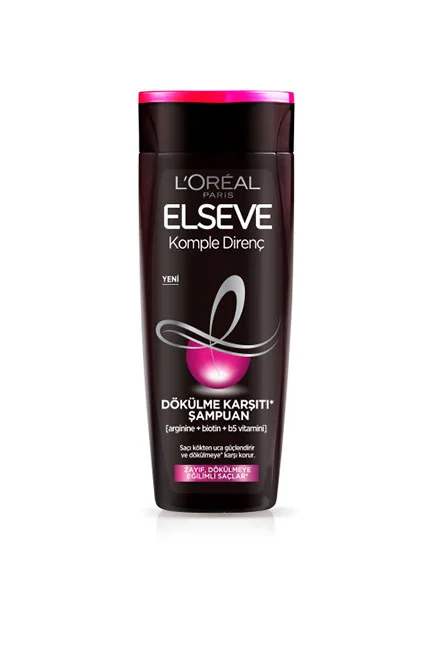 L'Oréal Paris Elseve Komple Direnç Dökülme Karşıtı Şampuan 390 ml