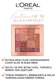 L'Oreal Paris Emotions of Nu Allık & Far Paleti - Thumbnail