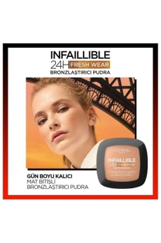 L’oreal Paris Infaillible 24h Fresh Wear Bronzlaştırıcı Pudra 250 - Thumbnail