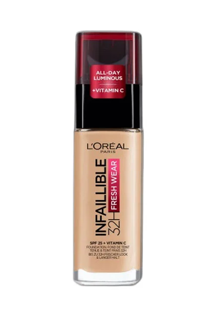 L'Oréal Paris Infaillible 32H Fresh Wear C Vitaminli Fondöten - 120 Golden Vanilla