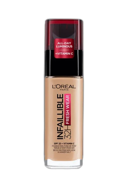 L'Oréal Paris Infaillible 32H Fresh Wear C Vitaminli Fondöten - 140 Golden Beige