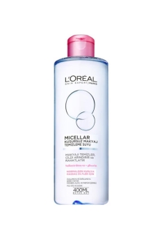 L'Oréal Paris - L'Oreal Paris Micellar Kusursuz Hassas Ciltler İçin Makyaj Temizleme Suyu 400ml