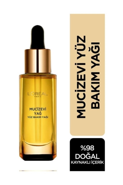 L'Oreal Paris Mucizevi Günlük Yüz Bakım Yağı 30 ml