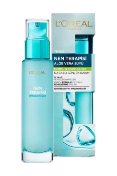 L'Oreal Paris Nem Terapisi Aloe Vera Suyu Normalden Karmaya Ciltler İçin 70 ml - Thumbnail